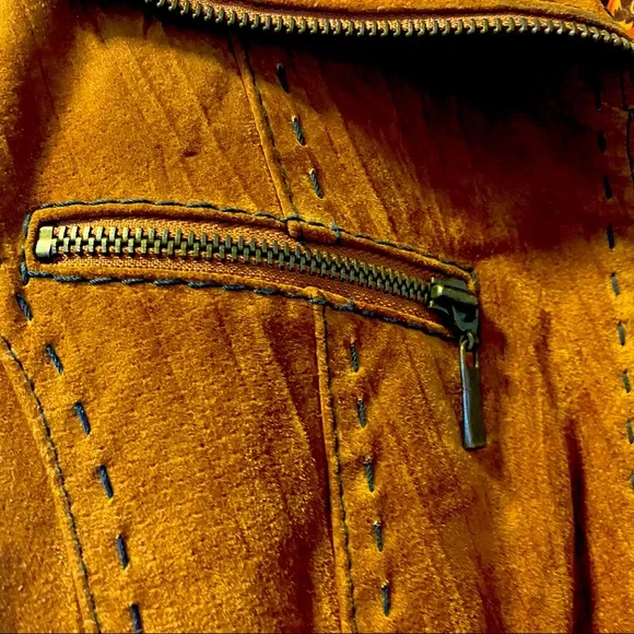 EMC Suede Leather Fully Lined Jacket - Picture 3 of 14